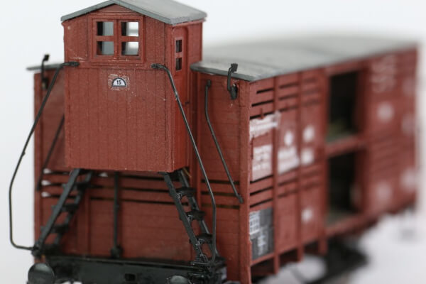 Modele kolejowe - wagon do transportu zwierząt