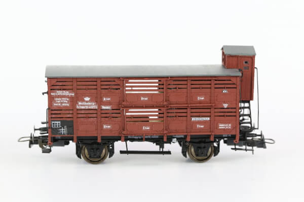 Modelarstwo kolejowe - wagon do transportu bydła