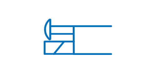 Rysunek techniczny kompletnego urządzenia przy sterowaniu równoległym OR zawierający symbole rysowane jeden obok drugiego